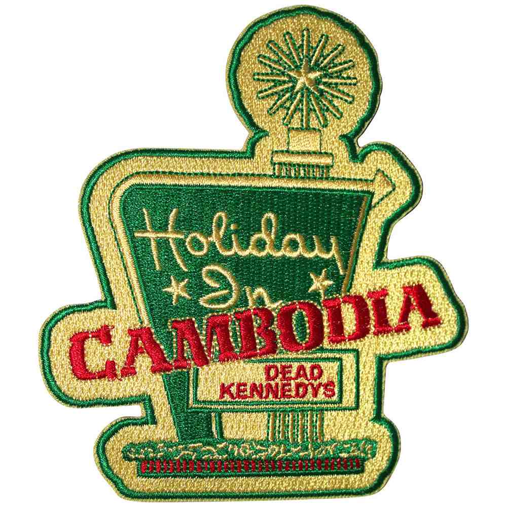 Dead Kennedys - Holiday In Cambodia Patch - Multicolours
